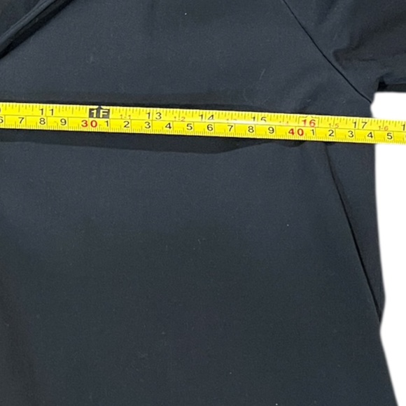 Theory Black Trench Coat - Picture 5 of 8